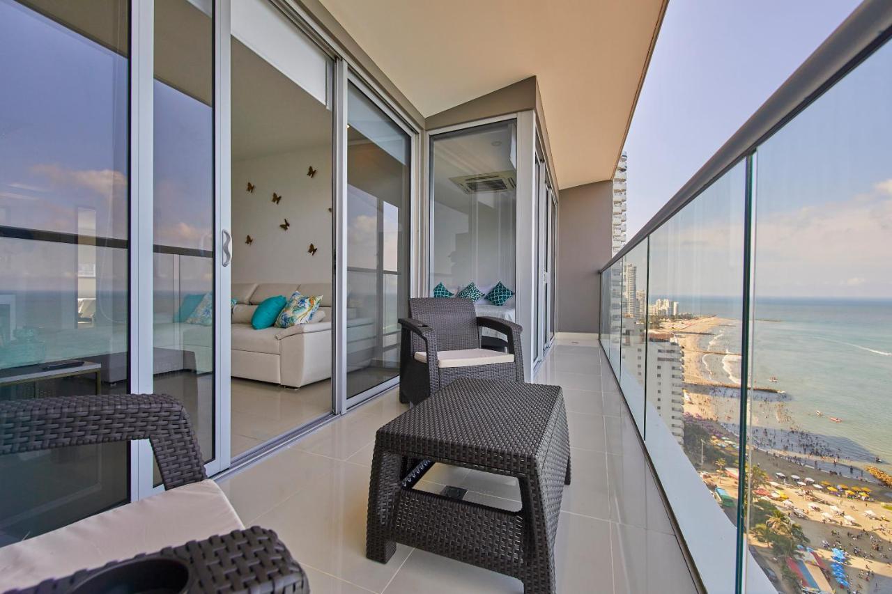 Beachfront Paradise With Outstanding Sunset Views Cartagena Esterno foto