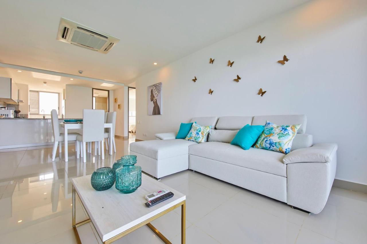 Beachfront Paradise With Outstanding Sunset Views Cartagena Esterno foto