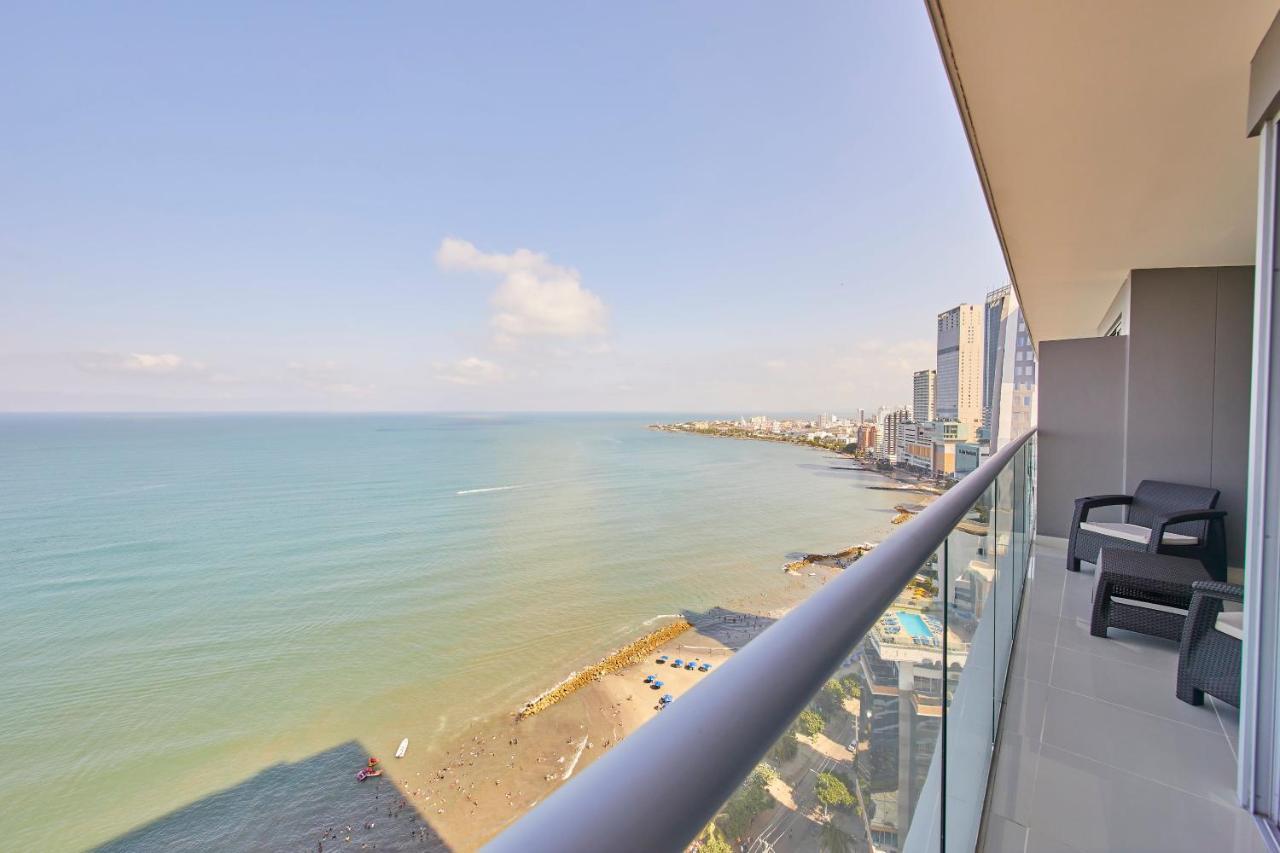 Beachfront Paradise With Outstanding Sunset Views Cartagena Esterno foto