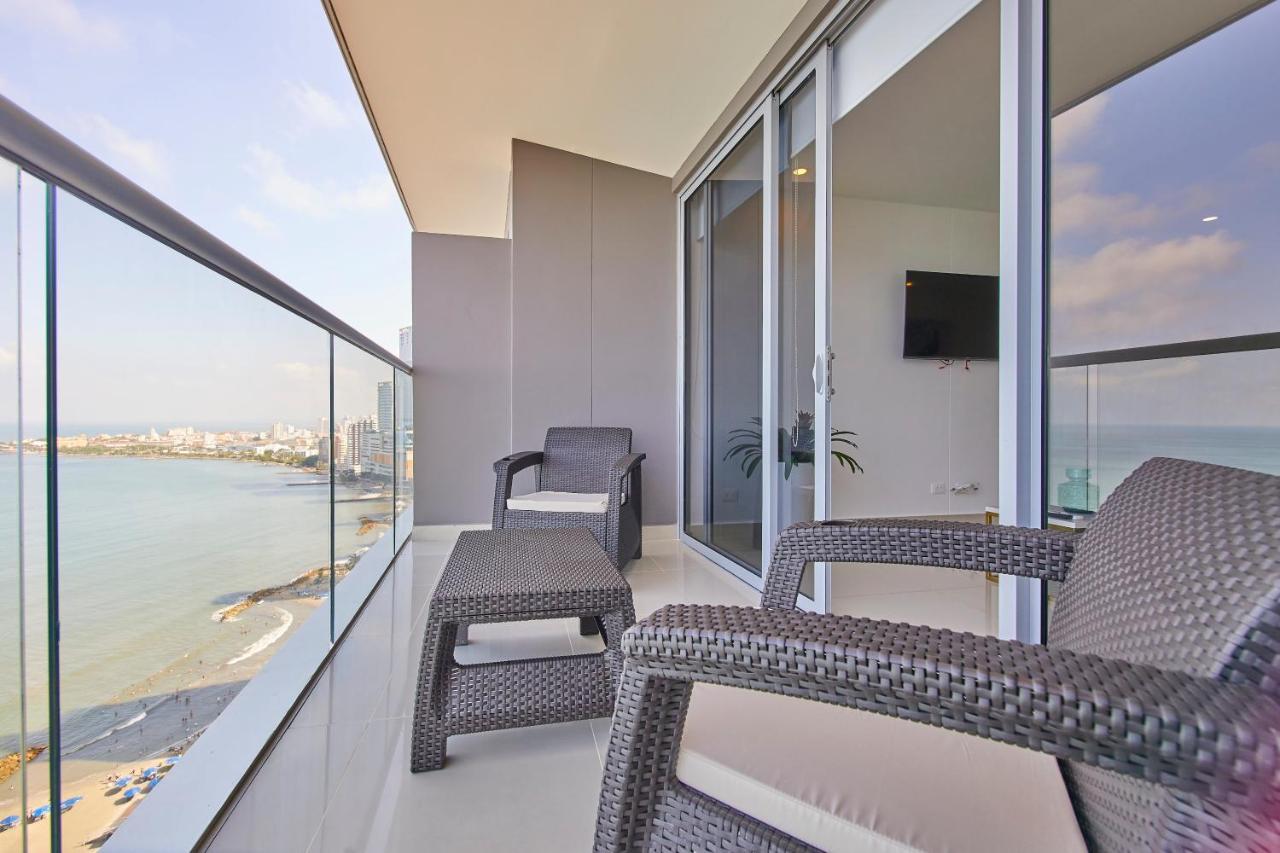 Beachfront Paradise With Outstanding Sunset Views Cartagena Esterno foto